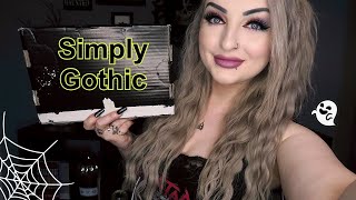 Simply Gothic Unboxing amp Haul 2022  LunaLily [upl. by Aziul539]