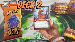 KeyForge  Aember Skies  Deck 2 [upl. by Notrom]