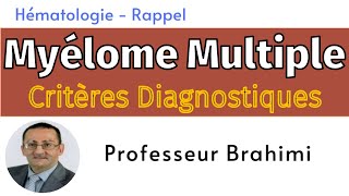 Myélome Multiple Critères Diagnostiques [upl. by Negam]