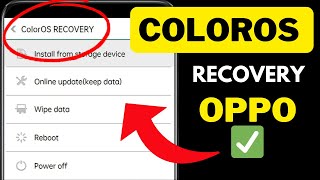 Oppo a5s ColorOS Recovery Problem  ColorOS Recovery OPPO  ColorOS Recovery [upl. by Maillliw]