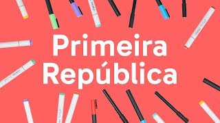 PRIMEIRA REPÚBLICA O QUE CAI NO VESTIBULAR  HISTÓRIA  QUER QUE DESENHE [upl. by Attiuqehs118]