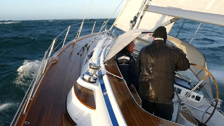 On Test Hallberg Rassy 44 [upl. by Pendergast]