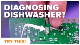 Troubleshooting Dishwasher Fuses and Control Boards  Whirlpool  Maytag  KitchenAid  Amana [upl. by Odawa]