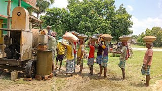 Two Concrete Mixer Machine  Mani People Wark in Two Cement Mixer Machine [upl. by Kamin]