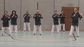 NunchakuTraining im Matayoshi Kobudo Kampfkunst der Kampfsportschule Aarau [upl. by Yacov972]