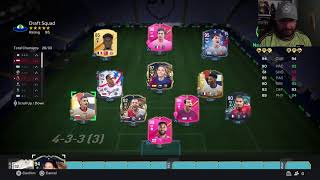 Live Drafting for the 131  FC 24 Ultimate Team [upl. by Eetsirhc705]