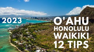 Hawaii Travel Guide 2023 Oahu with 12 Awesome Travel Tips [upl. by Nitsyrk]