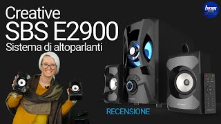 Creative Labs SBS E2900 speakers potenti ed economici 51MF0490AA001 [upl. by Mathur]