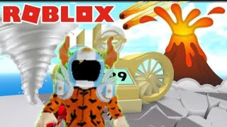 Jugando Natural Disaster extremo Male sal  Roblox [upl. by Esinert]