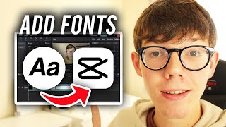 How To Add Custom Fonts On CapCut PC  Full Guide [upl. by Ellehsyt808]