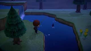 Where to catch the the Stringfish in Animal Crossing New Horizons [upl. by Tybalt]