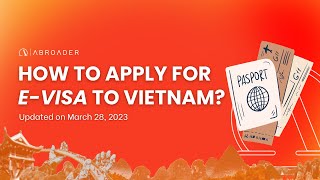 HOW TO APPLY FOR EVISA TO VIETNAM IN 2023 [upl. by Aseen]