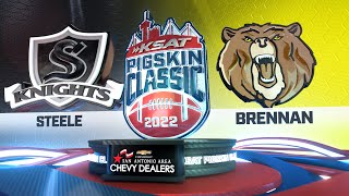 🏈 LIVE Steele vs Brennan  Game 3 KSAT Pigskin Classic High School Football at the Alamodome [upl. by Cadal511]