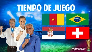 Directo del Brasil 01 Camerún en Tiempo de Juego COPE [upl. by Aron]