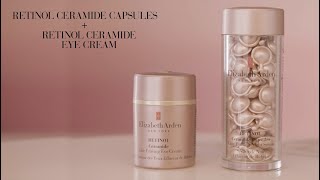 HowTo Younger looking eyes and skin with Retinol Capsules and Retinol Line Erasing Eye Cream [upl. by Ashton]