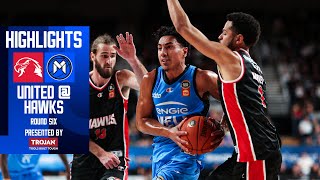 NBL25 Round 6 Highlights  Hawks v United [upl. by Anitsyrc]