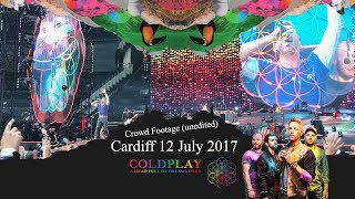 Coldplay at the Principality Stadium 12 July 2017 Cardiff Wales Head Full of Dreams Concert Clips [upl. by Trudie454]