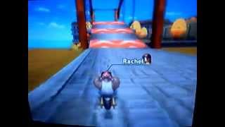 Mario Kart Wii DS Delfino Square No Mushroom Time Trial Ghost Glitch 212909 [upl. by Acirej329]