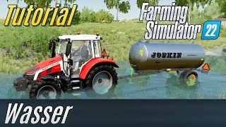 LS22 Tutorial Wasser für Einsteiger [upl. by Anaeirb805]