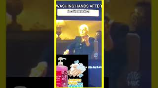 WASHING HANDS AFTER BATHROOM USEfunny funnyshorts advice comedy funnyreel realtalk hardtruth [upl. by Eitra406]