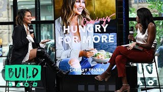 Chrissy Teigen Talks About Her Latest Book Cravings Hungry for More [upl. by Creigh]