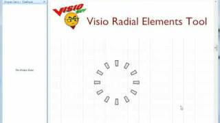 Visio Radial Elements Tool [upl. by Dollar599]