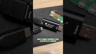 How to connect Raspberry Pi zero to laptop as to a monitor [upl. by Nie]