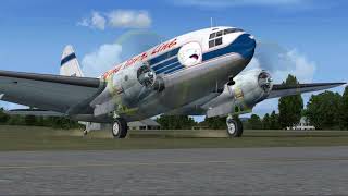 quotBushflyingquot C46 Curtiss quotComandoquot [upl. by Nivk]