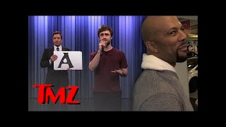 Rapper Common Judges Daniel Radcliffe’s Rap Abilities  TMZ [upl. by Liv]