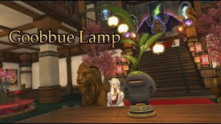 FFXIV Goobbue Lamp  Housing Item [upl. by Nnairda]