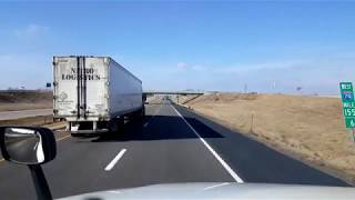 BigRigTravels LIVE Calwood to Oak Grove Missouri Interstate 70 WestJan 24 2018 [upl. by Aralomo]