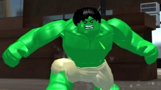 LEGO Marvels Avengers Vita  Open World Free Roam Gameplay Hulk Super Jumping [upl. by Etnoval322]