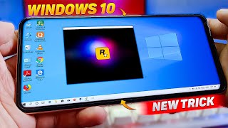 Run Windows 10 on Android  Play PC Games or Use PC Software on mobile 🤯 [upl. by Rodriguez52]