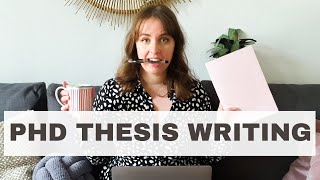 PhD thesis writing tips  Vlog  Doctoral thesis [upl. by Severen118]