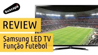 Samsung LED TV F5500 com Função Futebol  Avaliação [upl. by Araet132]