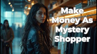 Making Money As A Mystery Shopper  Side A New Side Business  Earn Extra Income [upl. by Hermie]