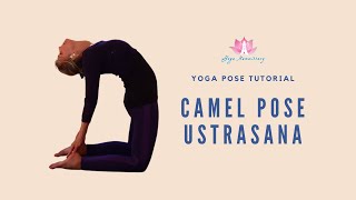 Camel Pose Ustrasana  Yoga Tutorial with Stacy McCarthy [upl. by Imalda]