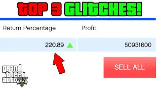 Top 3 Best STOCK MARKET MONEY GLITCHES in GTA 5 Story Mode 2024 Unlimited Profit [upl. by Rossi]