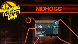 Borderlands Nidhogg Legendary Weapon Guide [upl. by Cammie]