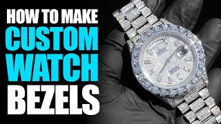 How To Make A Custom Rolex Diamond Bezel [upl. by Anstus352]