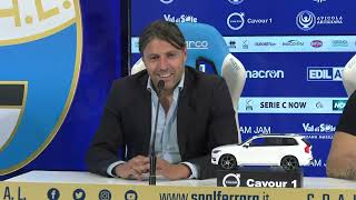 La conferenza stampa di presentazione di mister Andrea Dossena [upl. by Rosmunda696]