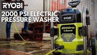 RYOBI 2000 PSI Electric Pressure Washer [upl. by Anne-Corinne]