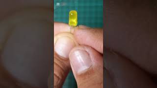 How to Determine the Anode and Cathode Pins on LED electronic led basicelectronic [upl. by Dash]