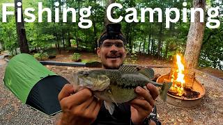 Fishing and Camping at Philpott Lake For Largemouth Bass Walleye and Smallmouth [upl. by Pega663]