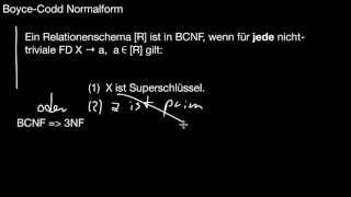 1362 BoyceCodd Normalform BCNF [upl. by Leahpar347]