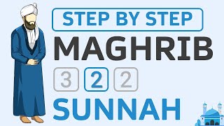 How to Pray  2 Rakat Sunnah Maghrib Namaz  New Muslim Guide to Salah amp Beginners Step by Step [upl. by Eenobe]