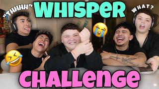 WHISPER CHALLENGE W LOUIE amp BLESIV😭🤣 [upl. by Nowad]