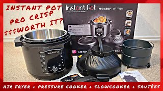 Unboxing the Instant Pot PRO CRISP  AIR FRYER [upl. by Naesad]