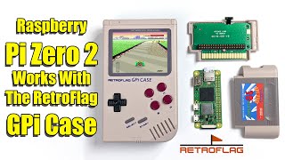 Yes The Pi Zero 2 Works In The RetroFlag GPi Case 👍 [upl. by Ketchum130]