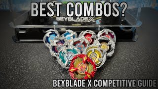 BEST HASBRO BEYBLADE X COMBOS  COMPETITIVE BEYBLADE COMBO GUIDE OCTOBER 2024 [upl. by Lupe]